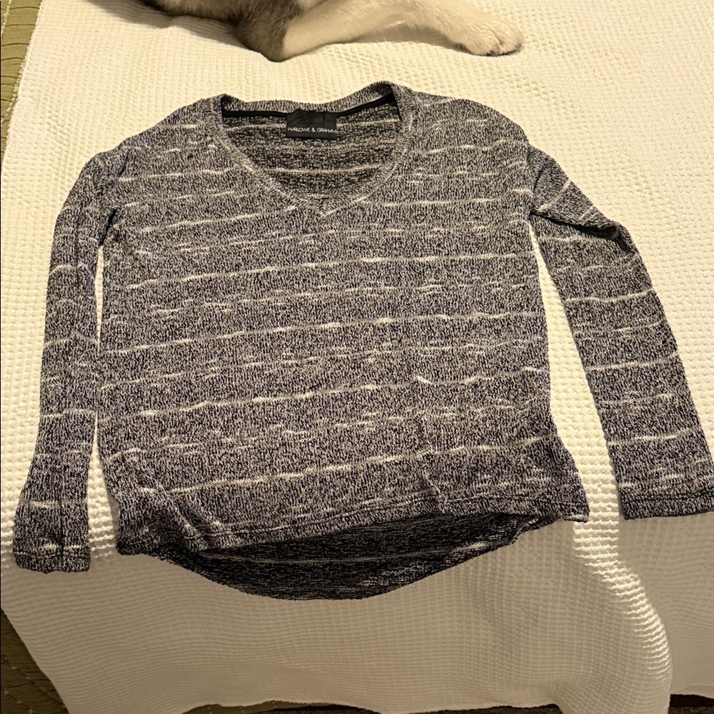 Harlowe & Graham Monochrome Knit Top